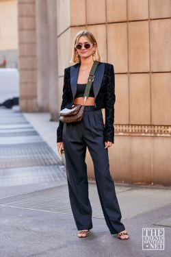 Milan Fashion Week Ss 2020 Street Style 68
