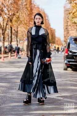 Paris Fashion Week Spring Summer 2020 Street Style 17