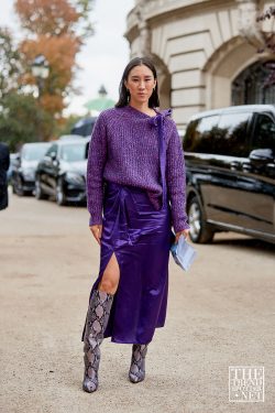 Paris Fashion Week Spring Summer 2020 Street Style 58