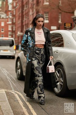 London Fashion Week Autumn Winter 2020 Street Style 102