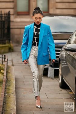 London Fashion Week Autumn Winter 2020 Street Style 128
