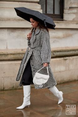 London Fashion Week Autumn Winter 2020 Street Style 44