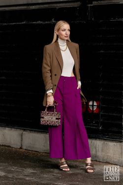 London Fashion Week Autumn Winter 2020 Street Style 63