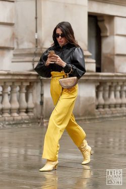 London Fashion Week Autumn Winter 2020 Street Style 68