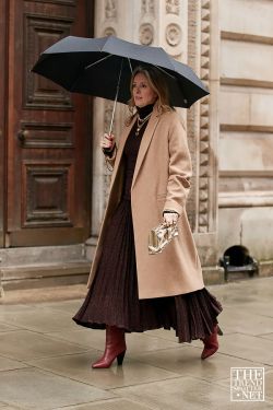 London Fashion Week Autumn Winter 2020 Street Style 72