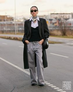 Copenhagen Fashion Week Autumn Winter 2022 Street Style 218