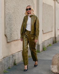 Milan Fashion Week Autumn Winter 2022 Fashion Week Street Style Women 53