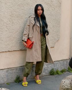 Milan Fashion Week Autumn Winter 2022 Fashion Week Street Style Women 58