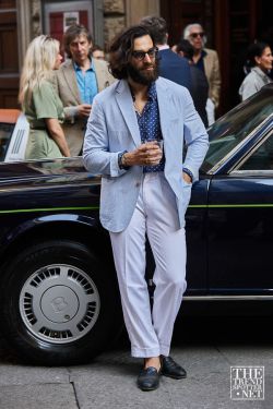 Pitti Uomo Street Style Spring Summer 2023 172