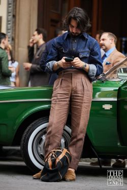 Pitti Uomo Street Style Spring Summer 2023 177