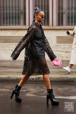 Paris Fashion Week Spring Summer 2023 Street Style 12