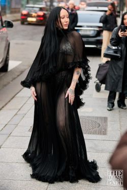 Haute Couture Spring Summer 2023 Fashion Week Street Style 288