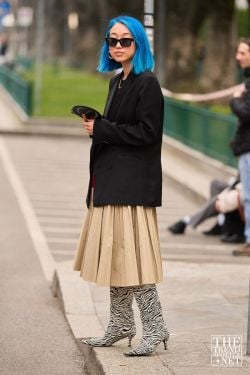 Milan Fashion Week Autumn Winter 2023 Street Style 29
