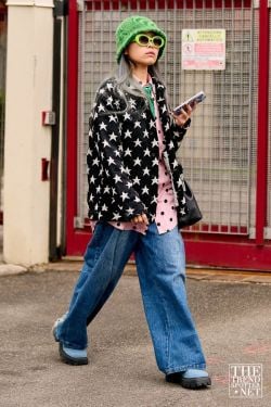 Milan Fashion Week Autumn Winter 2023 Street Style 46