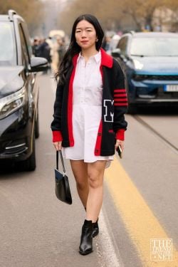 Milan Fashion Week Autumn Winter 2023 Street Style 77