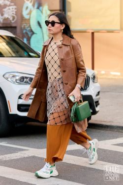New York Fashion Week Autumn Winter 2023 Street Style 10