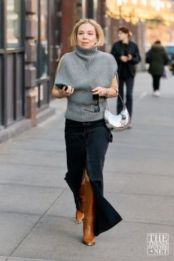 New York Fashion Week Autumn Winter 2023 Street Style 14