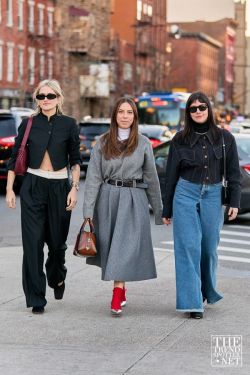New York Fashion Week Autumn Winter 2023 Street Style 17