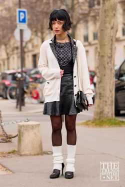 Paris Fashion Week Autumn Winter 2023 Street Style 728