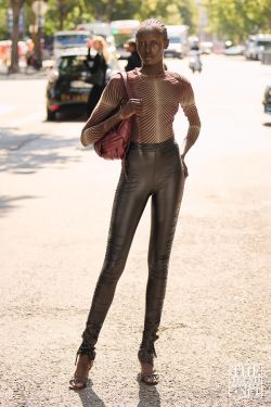 Haute Couture Fashion Week Street Style Autumn Winter 2023 396