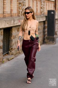 Paris Fashion Week Spring Summer 2024 Street Style 12