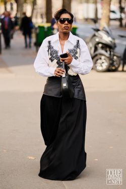 Paris Fashion Week Spring Summer 2024 Street Style 9