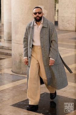 Paris Men's Fashion Week Autumn Winter 2024 Street Style 11