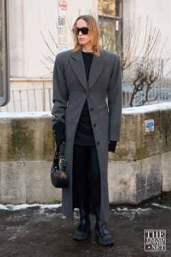 Paris Men's Fashion Week Autumn Winter 2024 Street Style 13