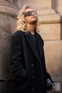 Paris Men's Fashion Week Autumn Winter 2024 Street Style 18