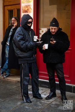 Paris Men's Fashion Week Autumn Winter 2024 Street Style 20