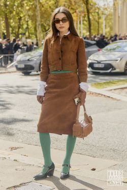 Paris Fashion Week Spring Summer 2025 Street Style Women 448