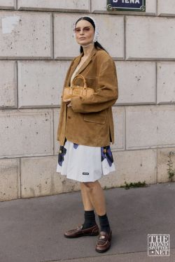 Paris Fashion Week Spring Summer 2025 Street Style Women 455
