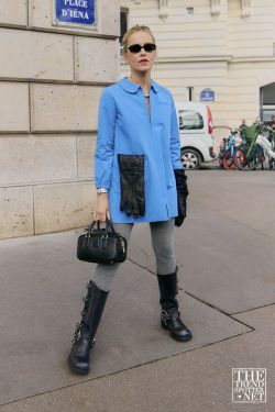 Paris Fashion Week Spring Summer 2025 Street Style Women 459