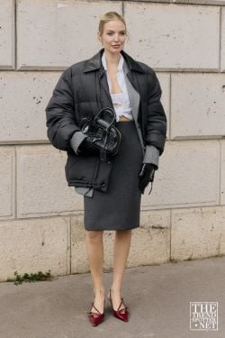 Paris Fashion Week Spring Summer 2025 Street Style Women 462