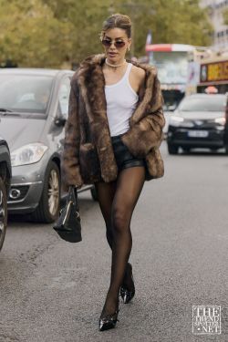 Paris Fashion Week Spring Summer 2025 Street Style Women 464